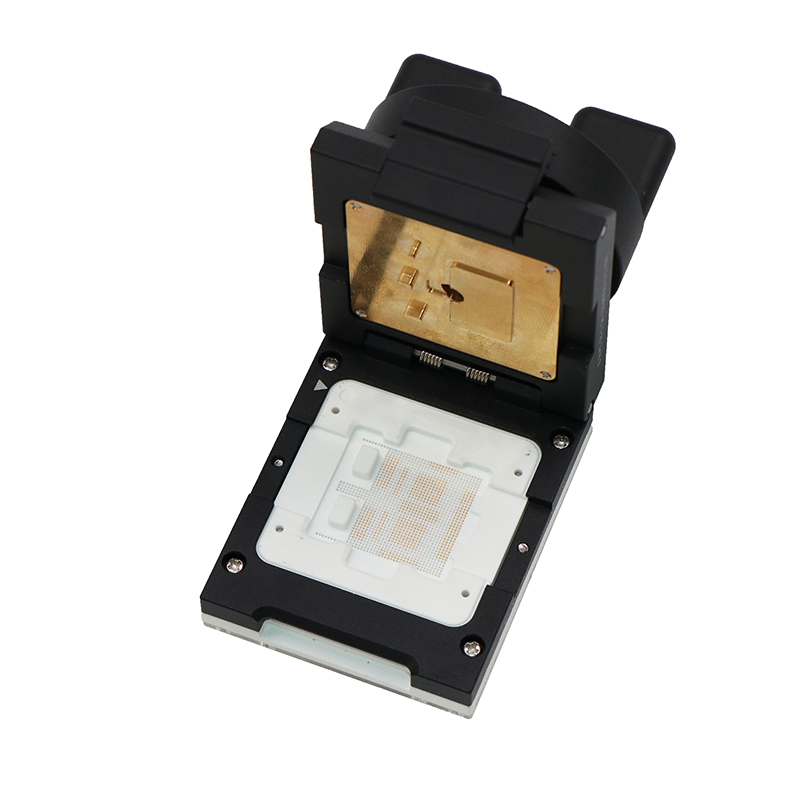 定制BGA1275(下 568PIN)-0.5mm 20.5x18.5mm合金旋钮探针光 电模块测试座socket